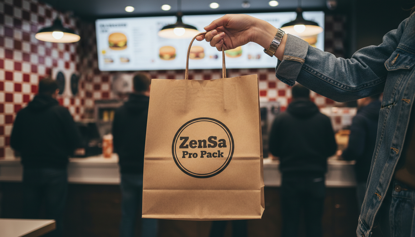 Premium kraft çanta örneği 2