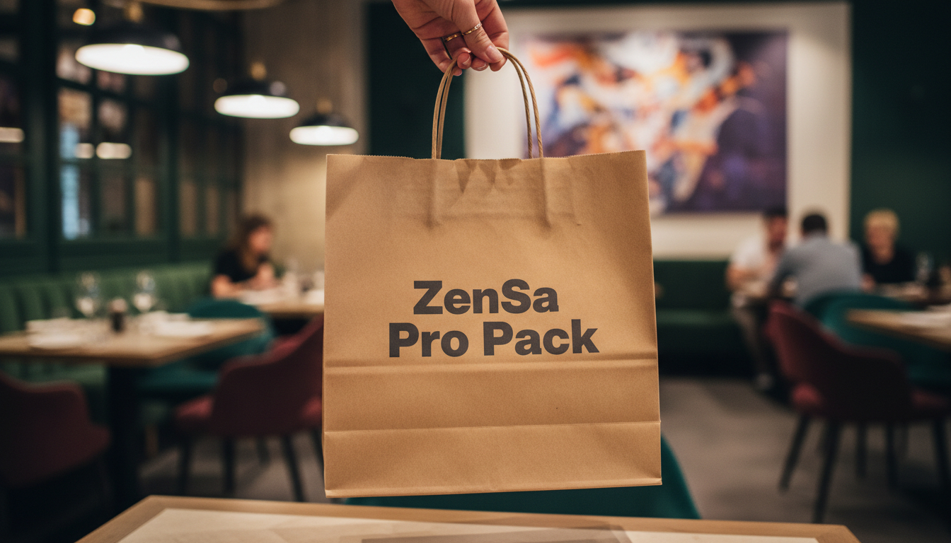 Premium kraft çanta örneği 3